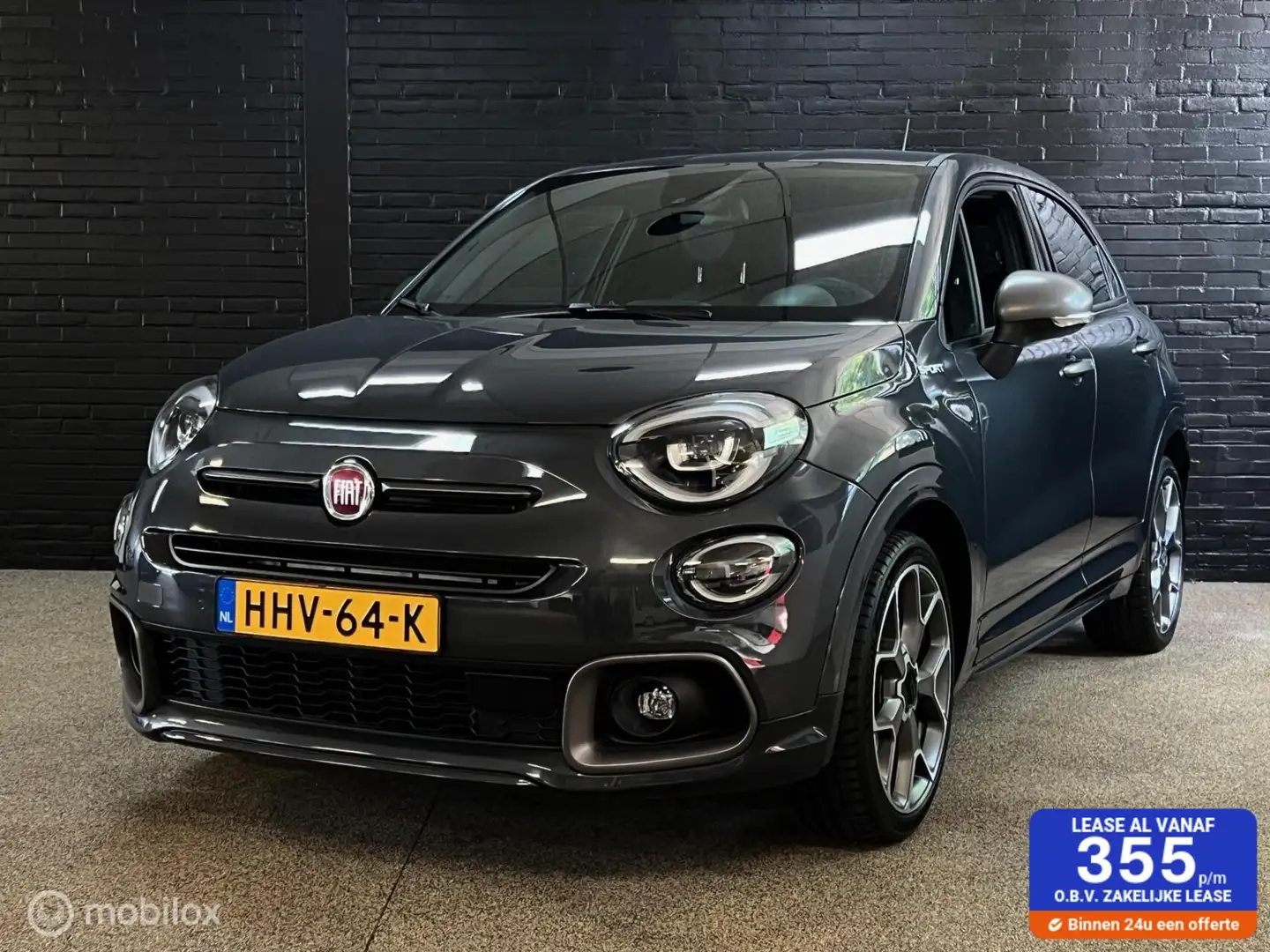 Fiat 500X 1.3 FireFly Turbo 150 Sport Gris - 1
