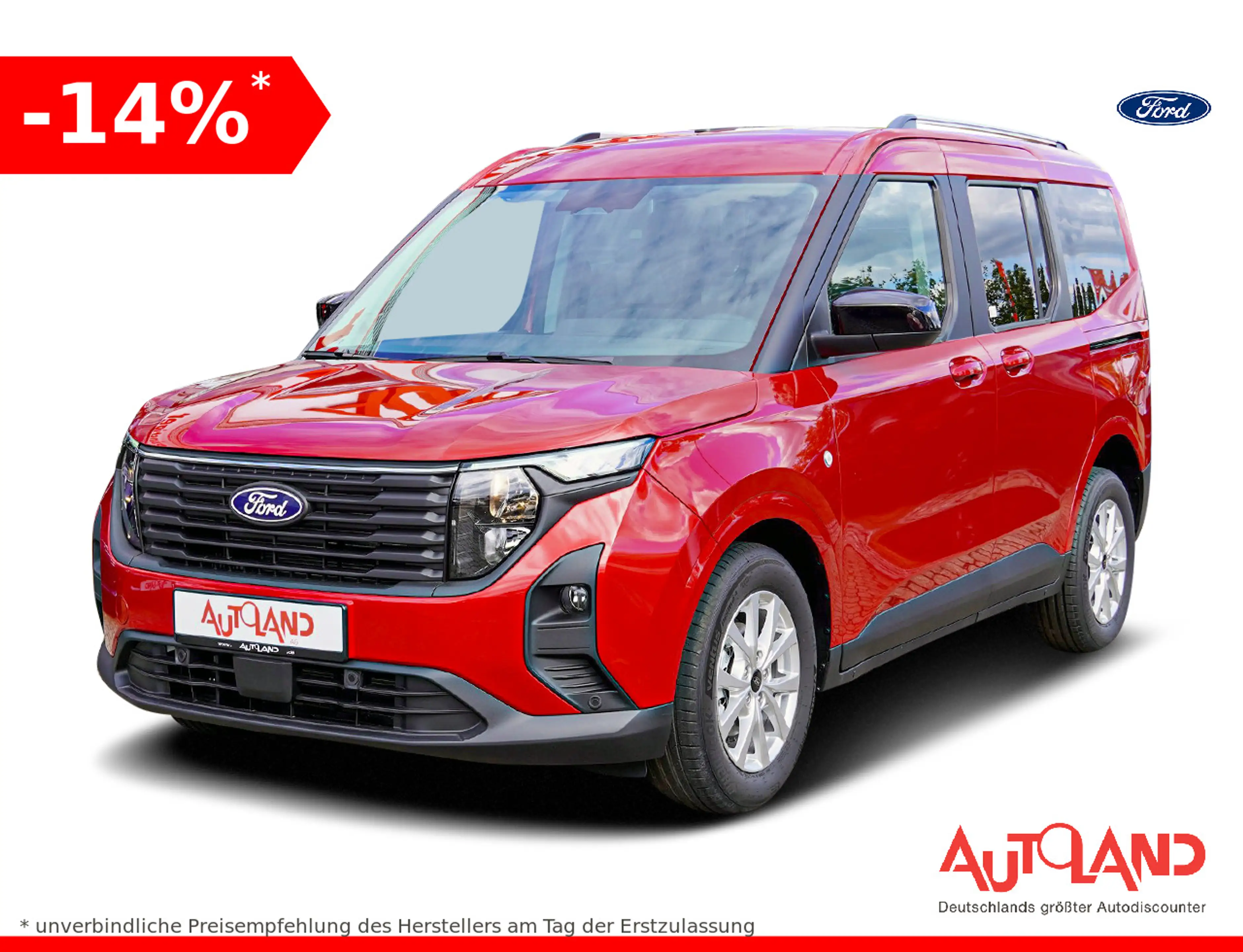 Ford Tourneo Courier Titanium 1.0 EB Aut. Kamera Tempom