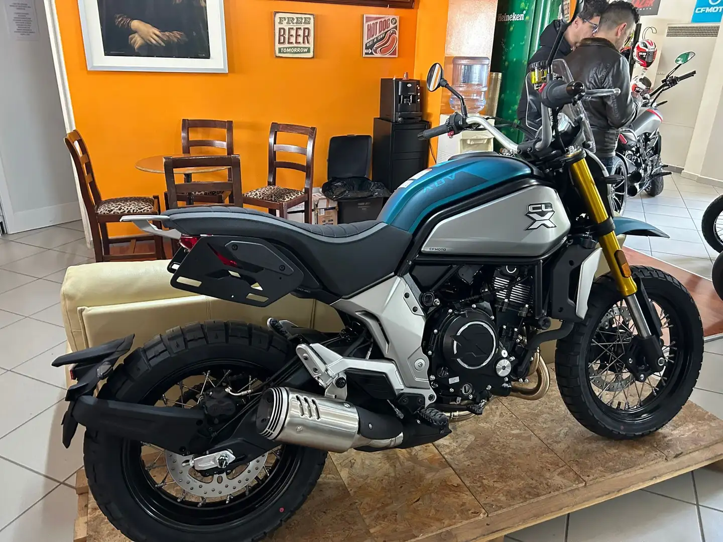 CF Moto 700 CL-X Adventure Blu/Azzurro - 1