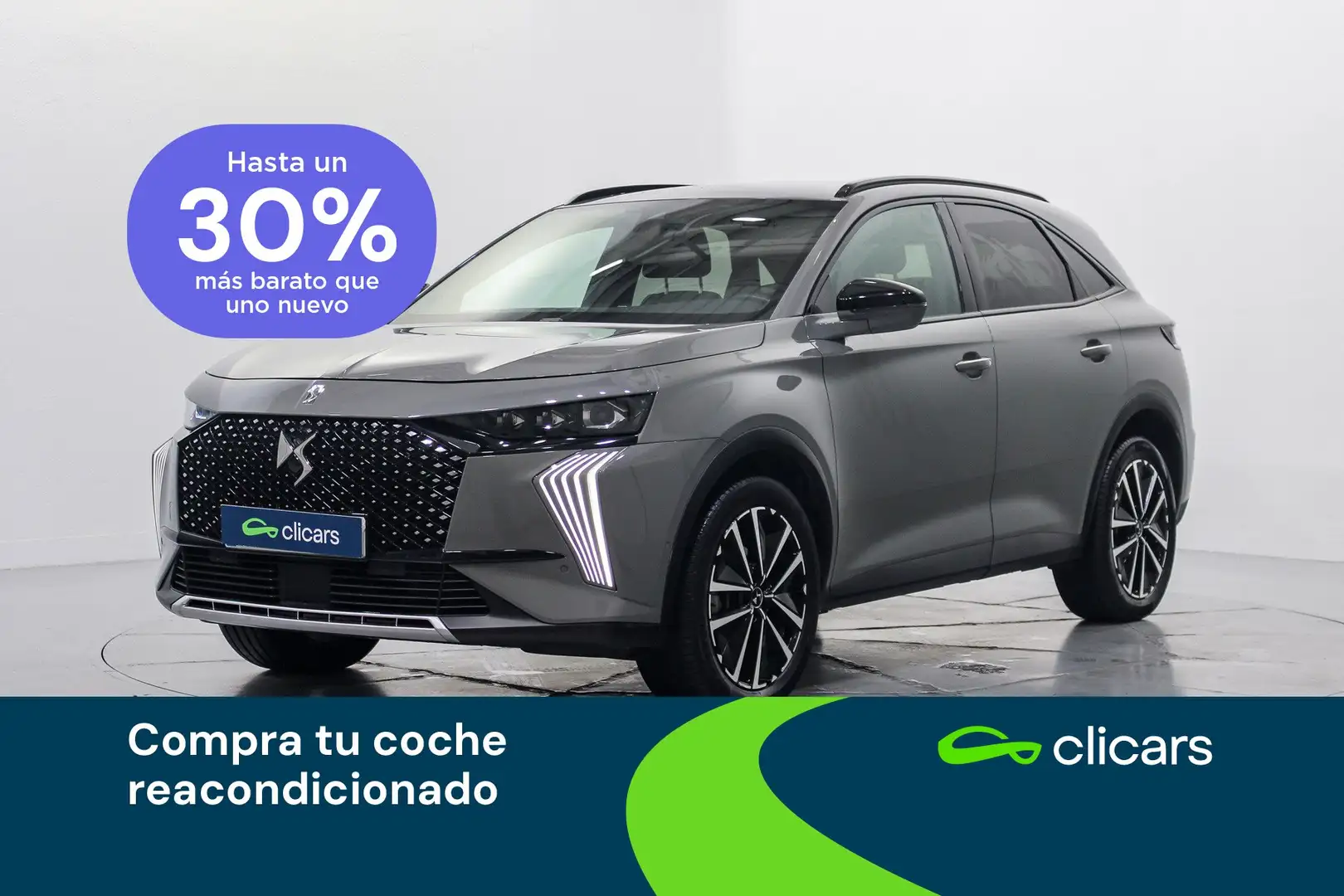 DS Automobiles DS 7 Crossback 1.5BlueHDi Rivoli Aut. Gris - 1