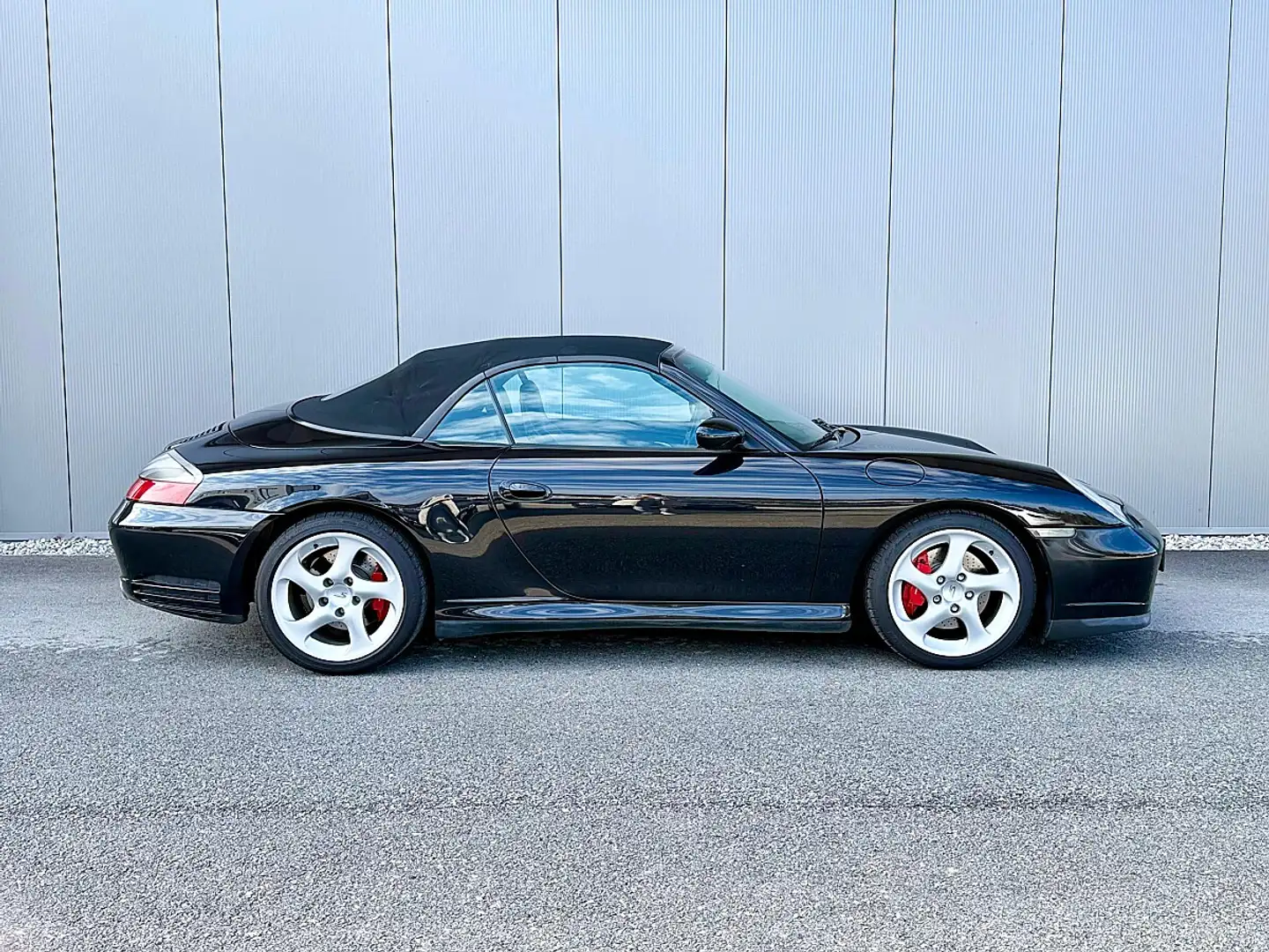 Porsche 996 911 996.2 Carrera 4S Cabrio*Handschalter*IMS NE... Schwarz - 2
