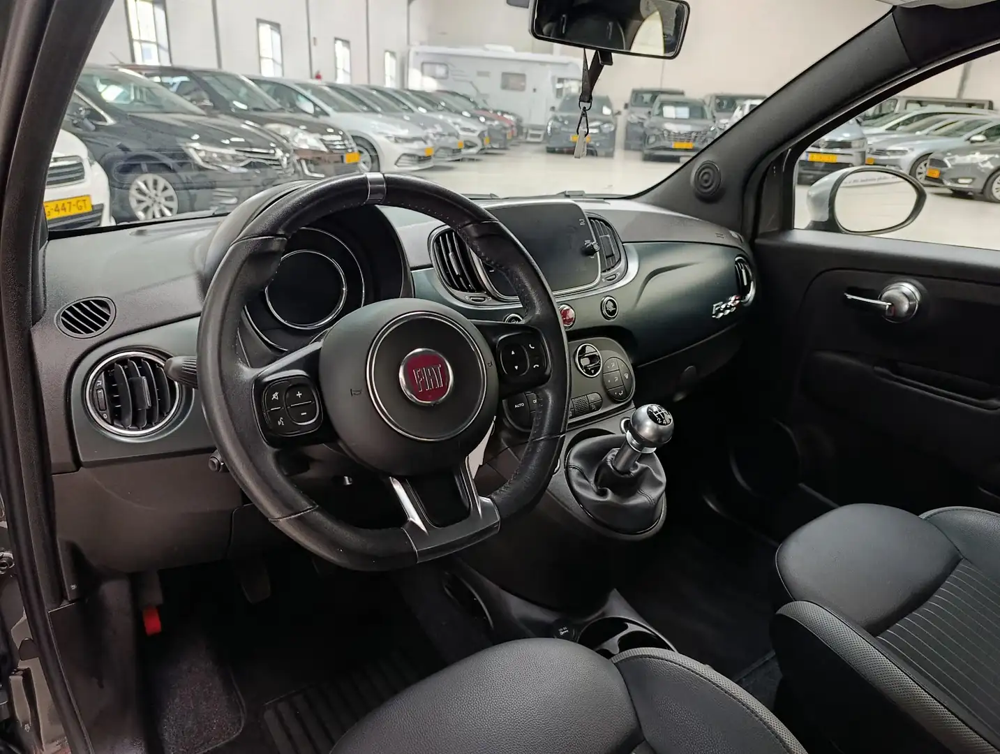 Fiat 500C 1.0 Hybrid Rockstar Climate | Apple Android | Virt Gris - 2