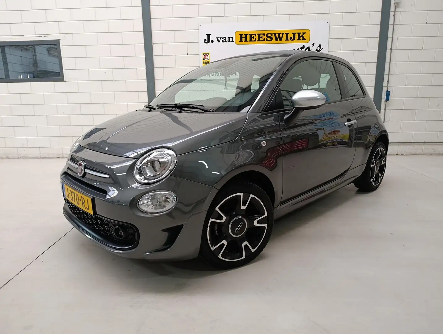 Fiat 500C 1.0 Hybrid Rockstar Climate | Apple Android | Virt Gris - 1