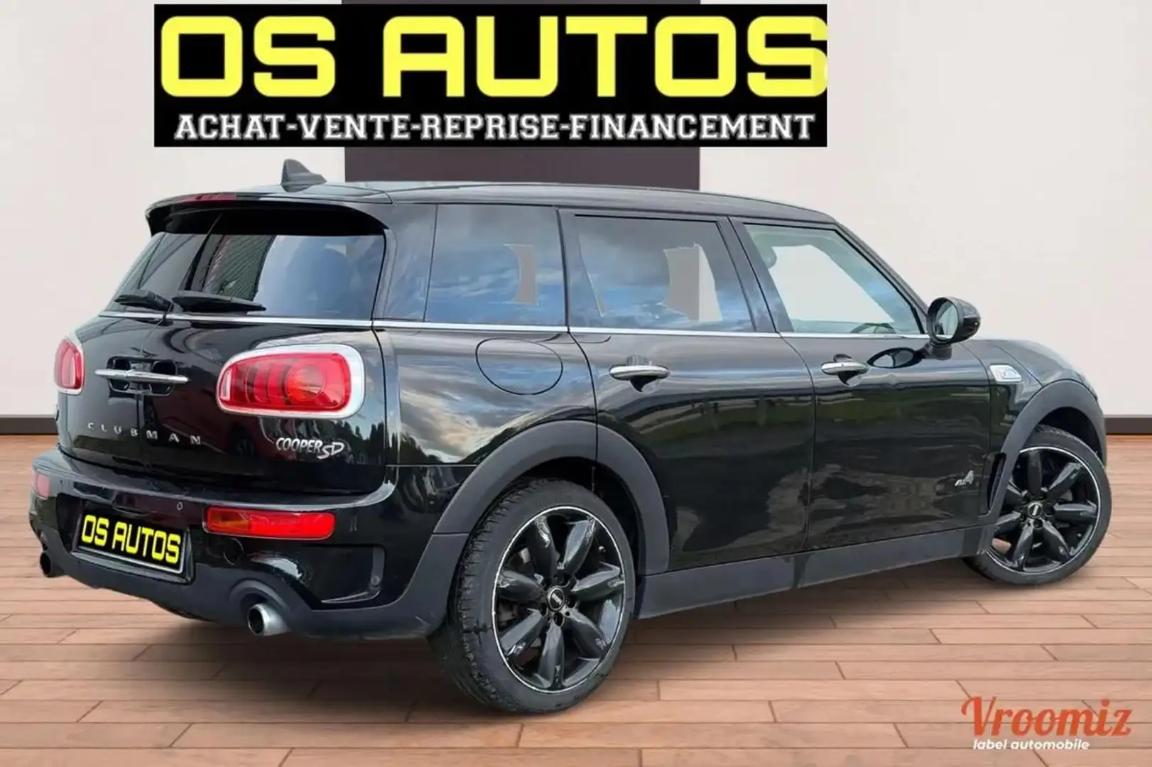 MINI Cooper Clubman A 190 ch (10 CV) 2016 AUTOMATIQUE, GPS + CLIM Noir - 2