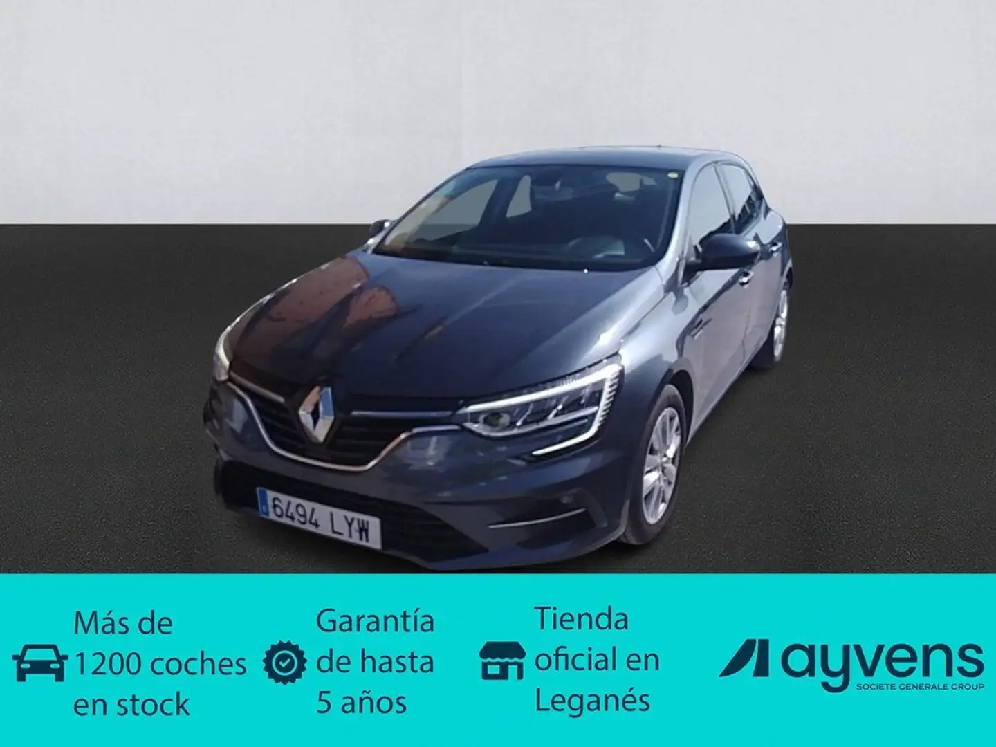 Renault Megane 1.3 TCe GPF Intens 103kW Gris - 1