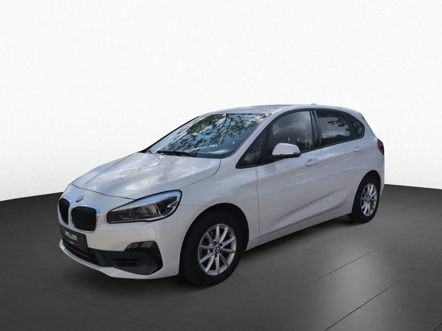 BMW 216 i Active Tourer LED AHK Tempo Klimaaut DAB PDC Blanc - 2