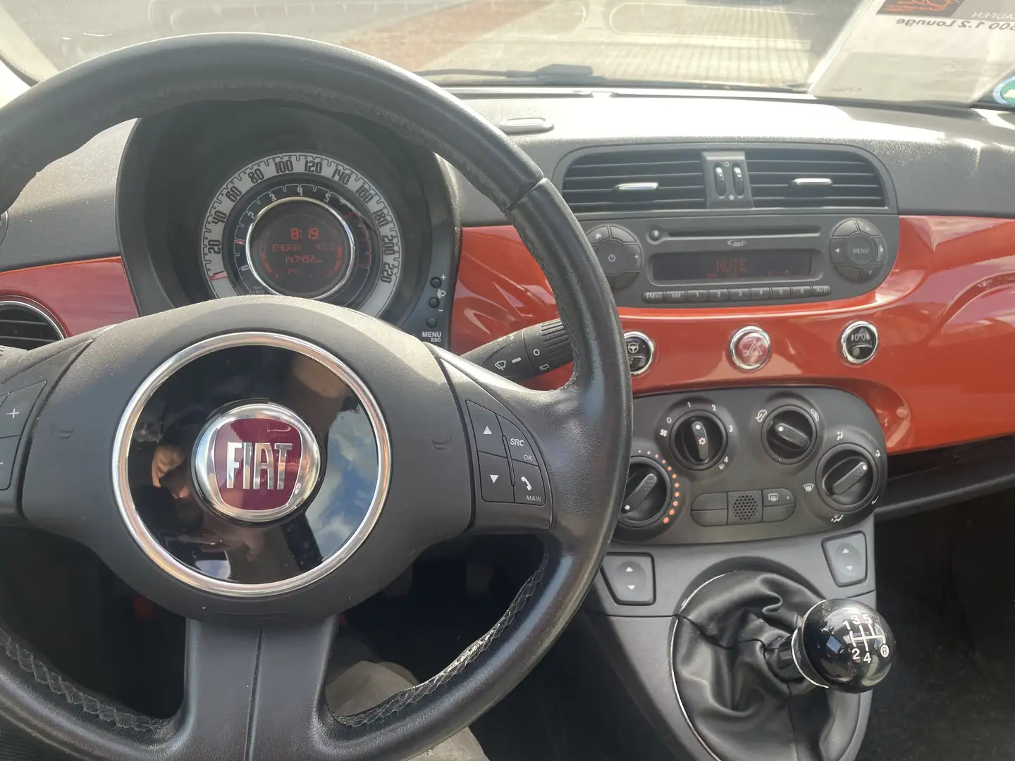 Fiat 500 Lounge Rouge - 2