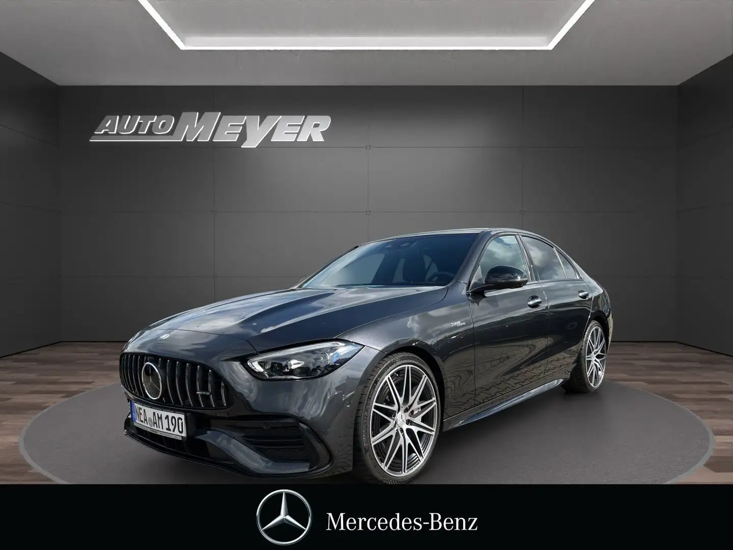 Mercedes-Benz C 43 AMG 4M NIGHT+PANO+FAHRASSI+20"+DIGITAL+360° Grau - 1
