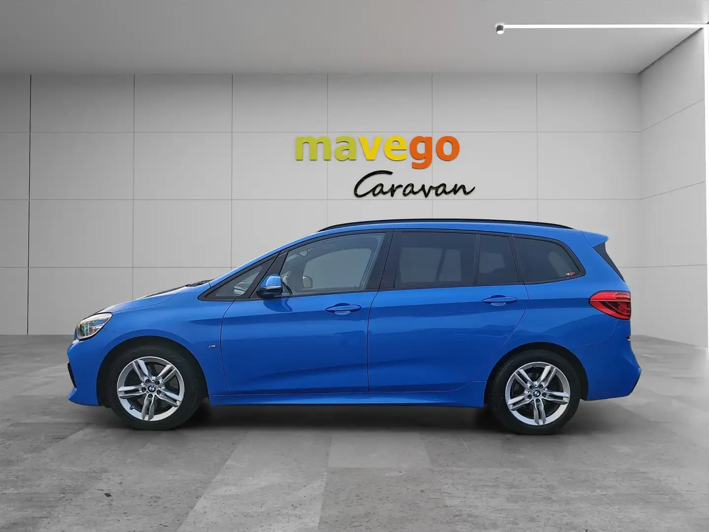 BMW 218 d xDrive Gran Tourer M Sport Aut. Blau - 2