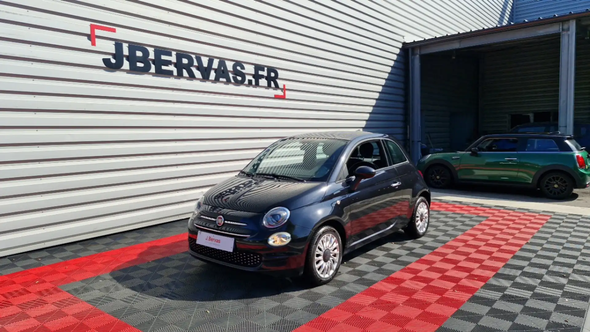 Fiat 500 MY20 SERIE 7 EURO 6D 1.2 69 CH ECO PACK S/S LOUNGE Noir - 1