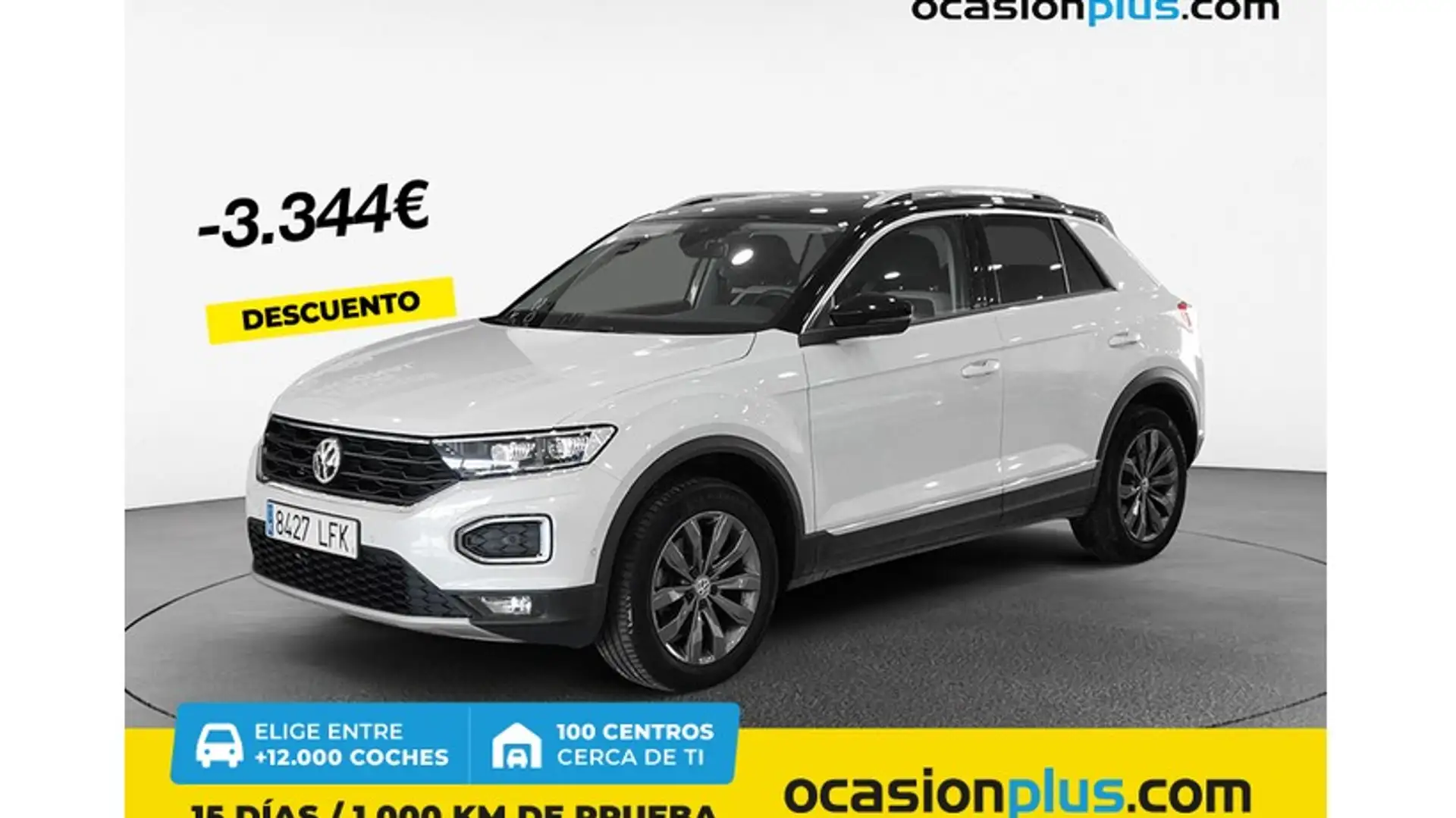 Volkswagen T-Roc 2.0TDI Sport 4Motion DSG7 Plateado - 1