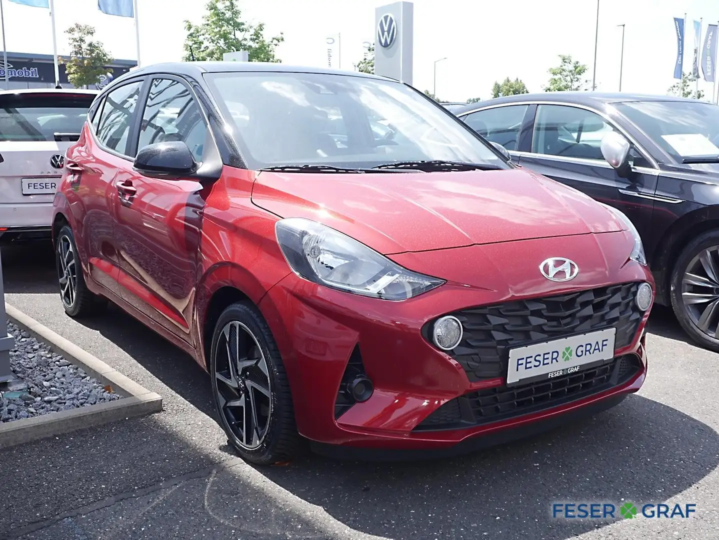 Hyundai i10 Trend 1.2 62kW 5-Gang AppleCarplay DAB+ 16" Rot - 2