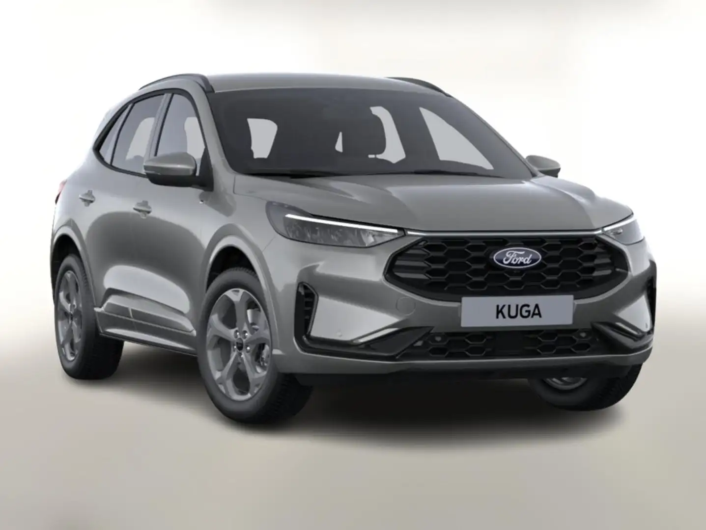 Ford Kuga ST-Line 2.5 FHEV 183 AWD Nav Winter Kam LED 135... Silber - 1