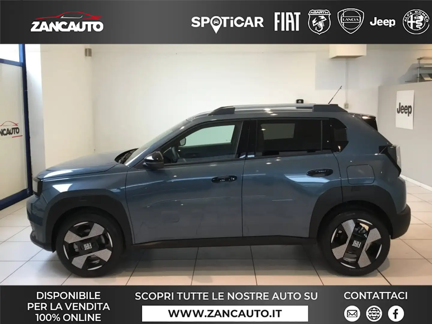 Fiat Grande Panda 1.2 Hybrid 110 CV S&S La Prima - PROMO ROTT. EURO Albastru - 1
