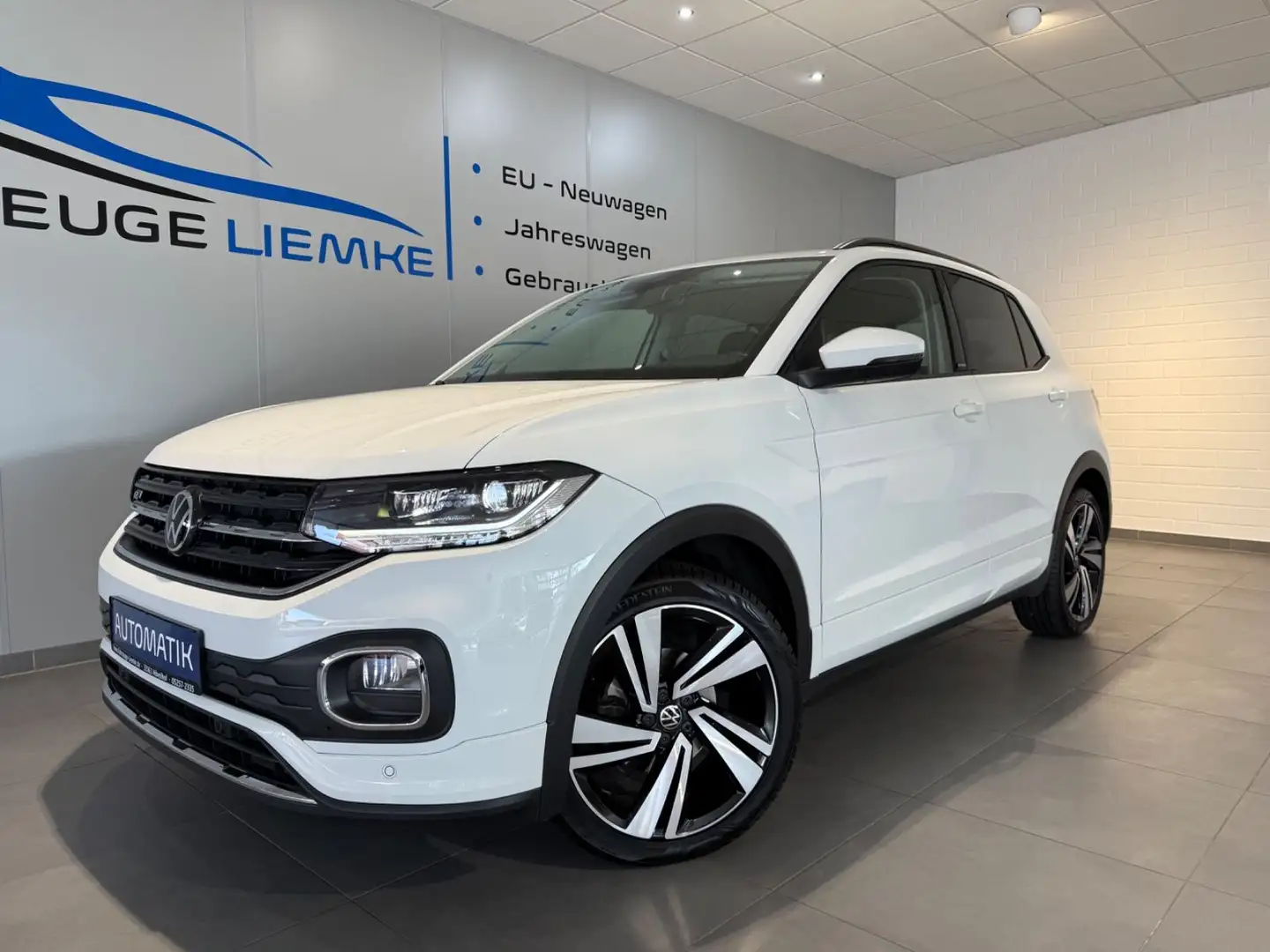 Volkswagen T-Cross 1.5 TSI DSG R-Line+LED+SHZ+Kamera+ACC+++ Weiß - 2
