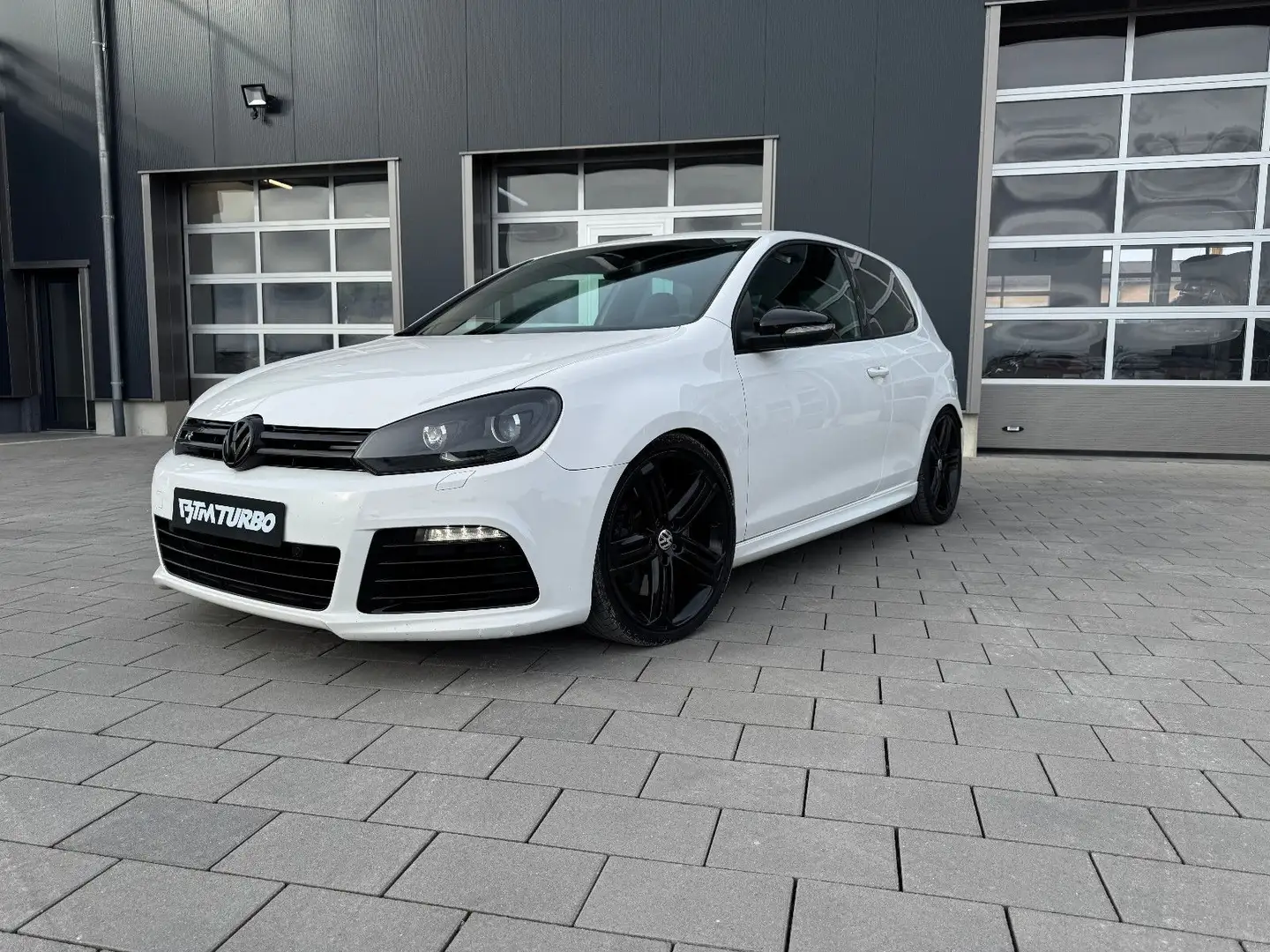 Volkswagen Golf VI R 4Motion Schalensitze Dynaudio Blanc - 1