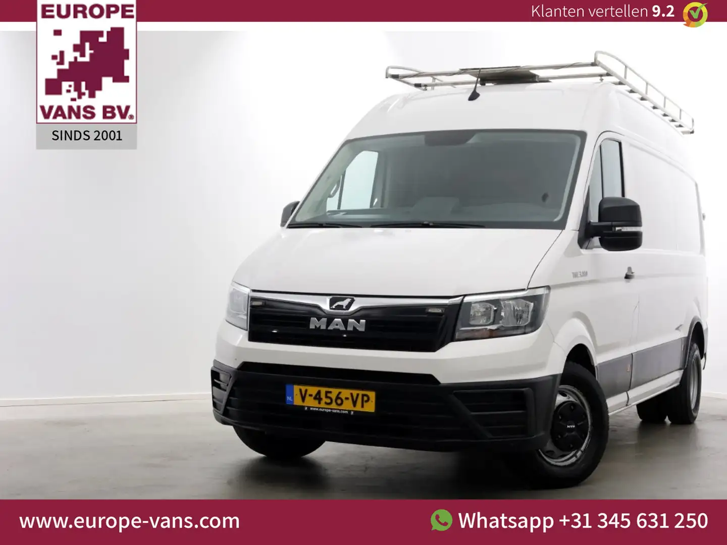 MAN TGE 5.180 2.0 177pk E6 L3H3 (L2H2) Navi/Camera Trekhaa Blanc - 1