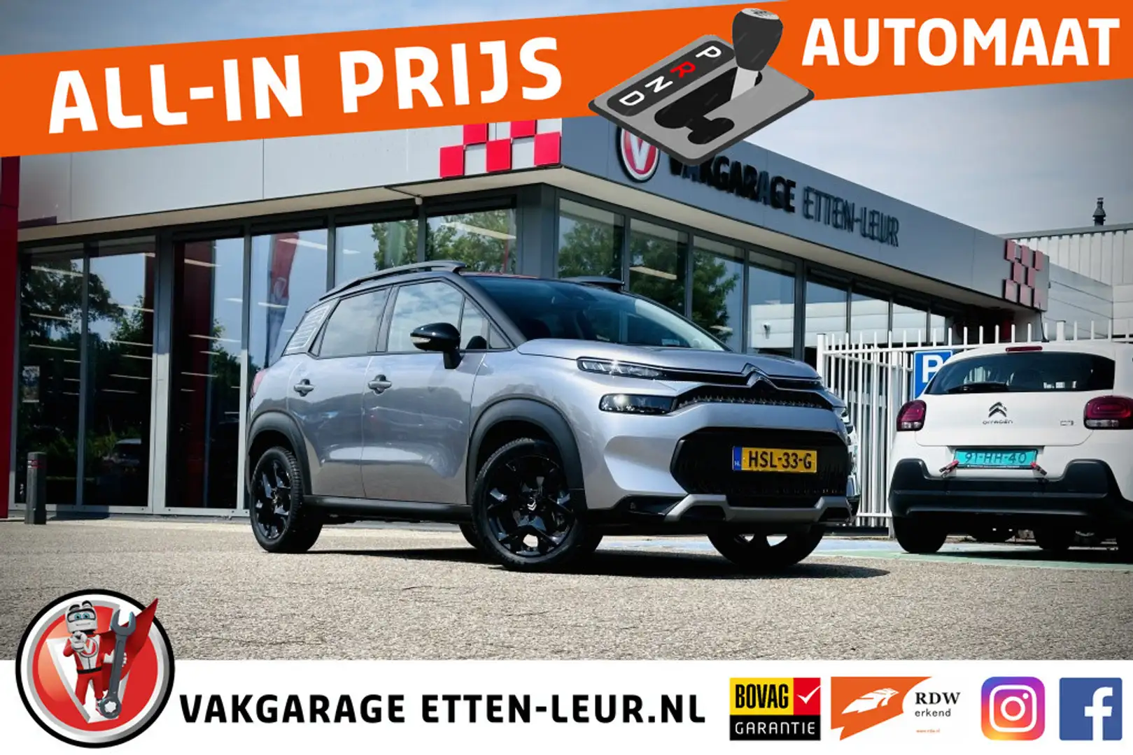 Citroen C3 Aircross 1.2 130PK S&S Max / CAMERA / LED / HUD / APPLE + A Gris - 1