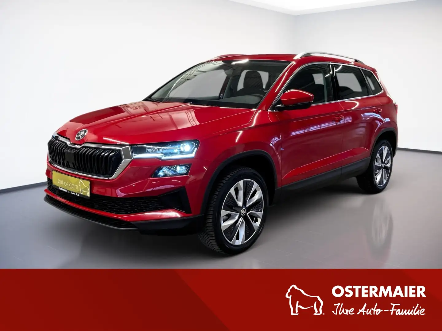 Skoda Karoq SELECTION 1.5TSI 150PS.DSG.MATRIX.NAVI.CLIMA.AHK.K Rot - 1