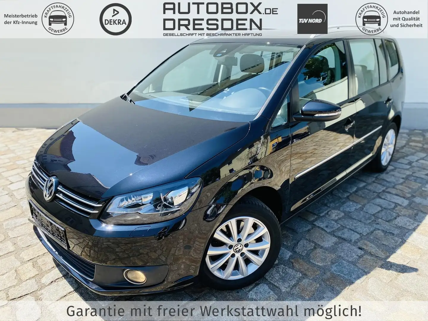 Volkswagen Touran Highline +AHK+CAM+NAVI+PANO+XENON+ Schwarz - 1