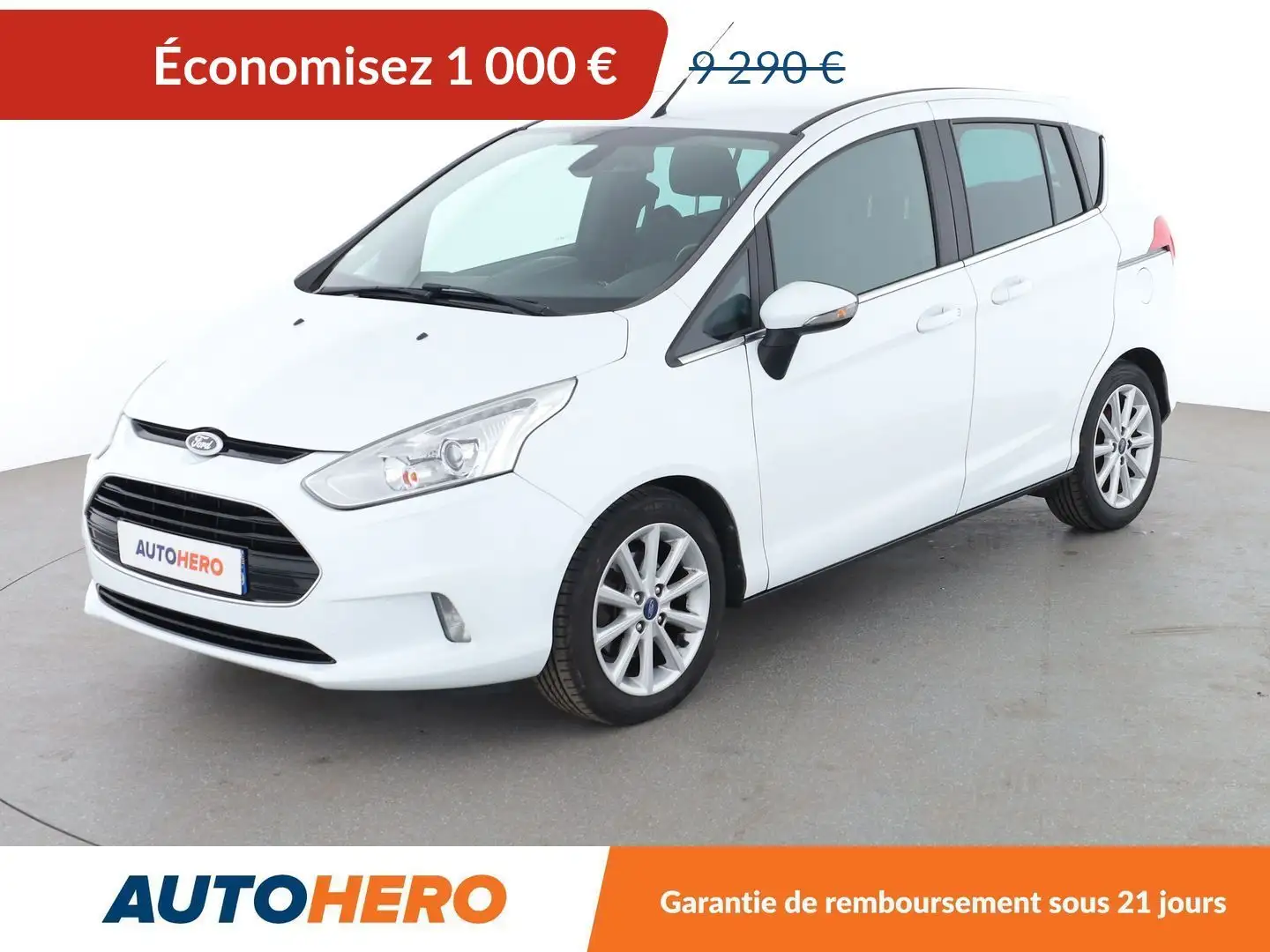 Ford B-Max 1.0 EcoBoost Titanium BVM Blanc - 1