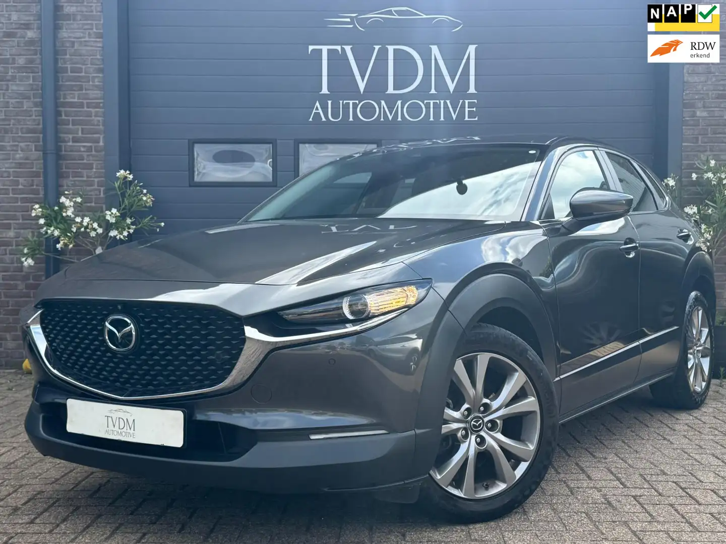 Mazda CX-30 2.0 e-SkyActiv-G M Hybrid Comfort|NAVI|STOEL/STUUR Grijs - 1
