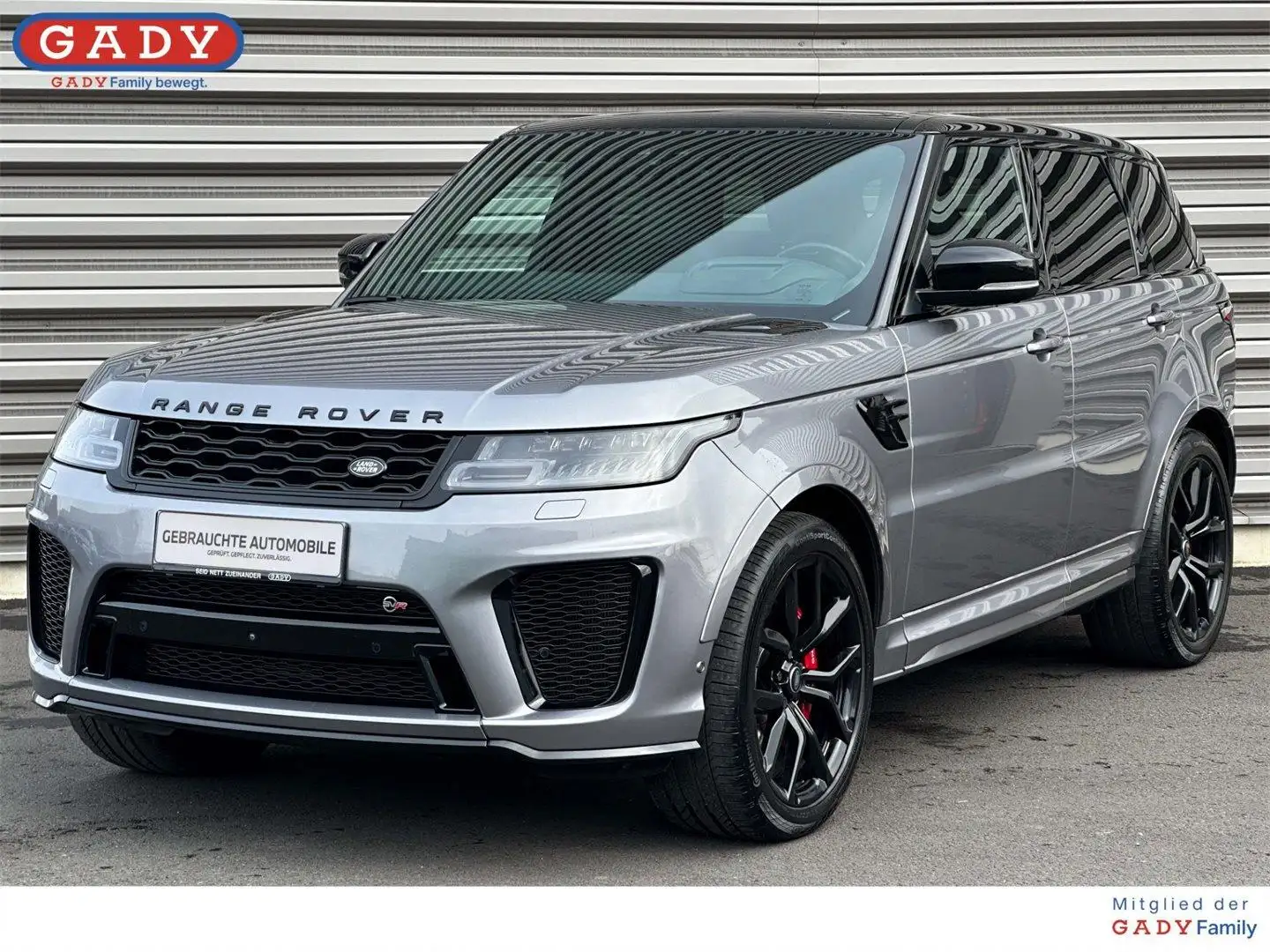 Land Rover Range Rover Sport 5,0 V8 AWD S Gris - 1