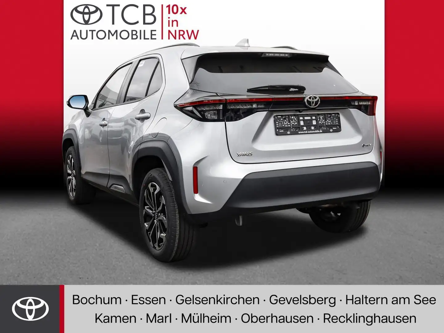 Toyota Yaris Cross 1.5 Hybrid Teamplayer PDC KLIMA Argent - 2