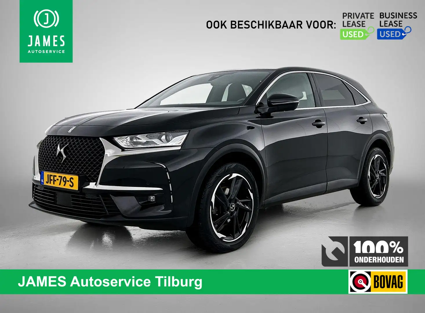 DS Automobiles DS 7 Crossback 1.6 PureTech So Chic VIRTUAL | CAMERA | CARPLAY | Zwart - 1