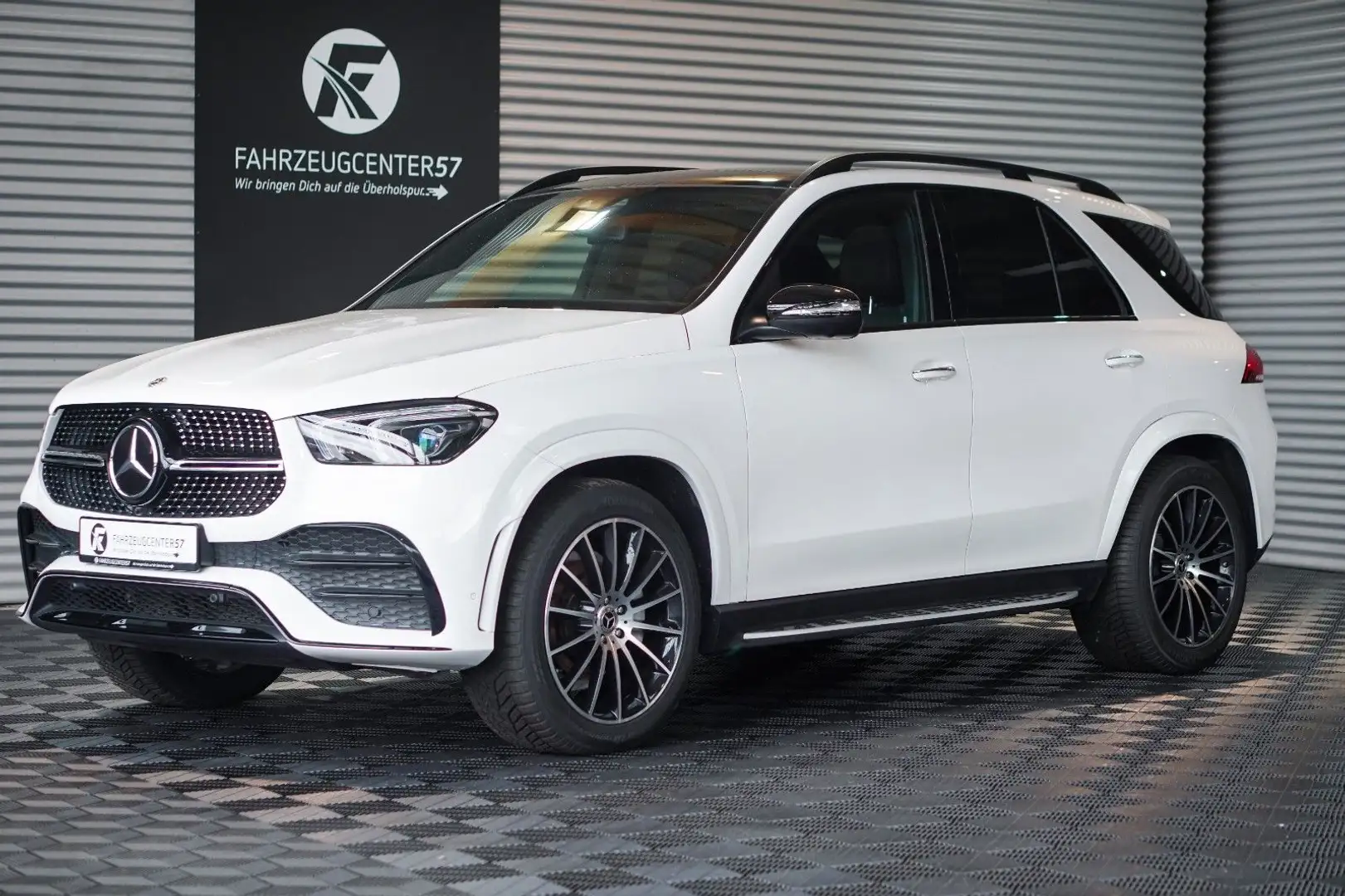 Mercedes-Benz GLE 350 AMG Line/360°/CARPLAY/BURMESTER/ACC/PANO Blanc - 1