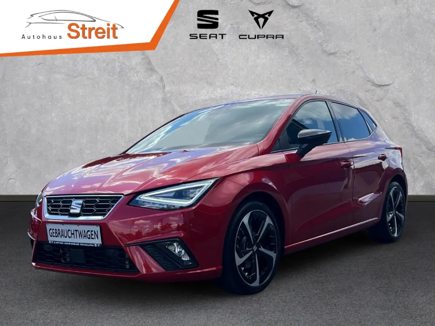 SEAT Ibiza FR 1.0 TSI 110PS 7G-DSG Navi Digitales Cockpit LED Rot - 1