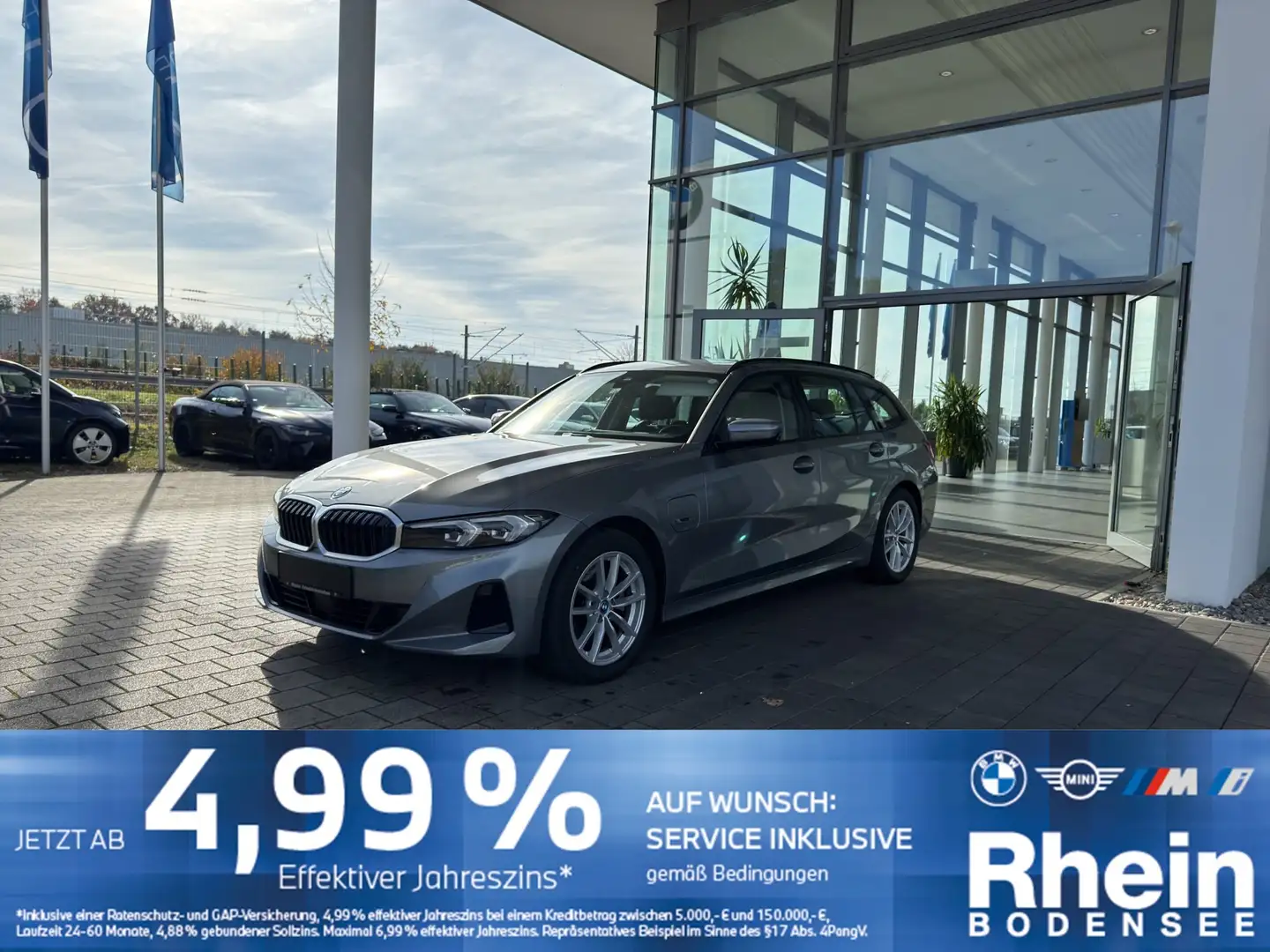 BMW 330 e Touring ACC DrivingAssistant PDC Sportsitz Grau - 1