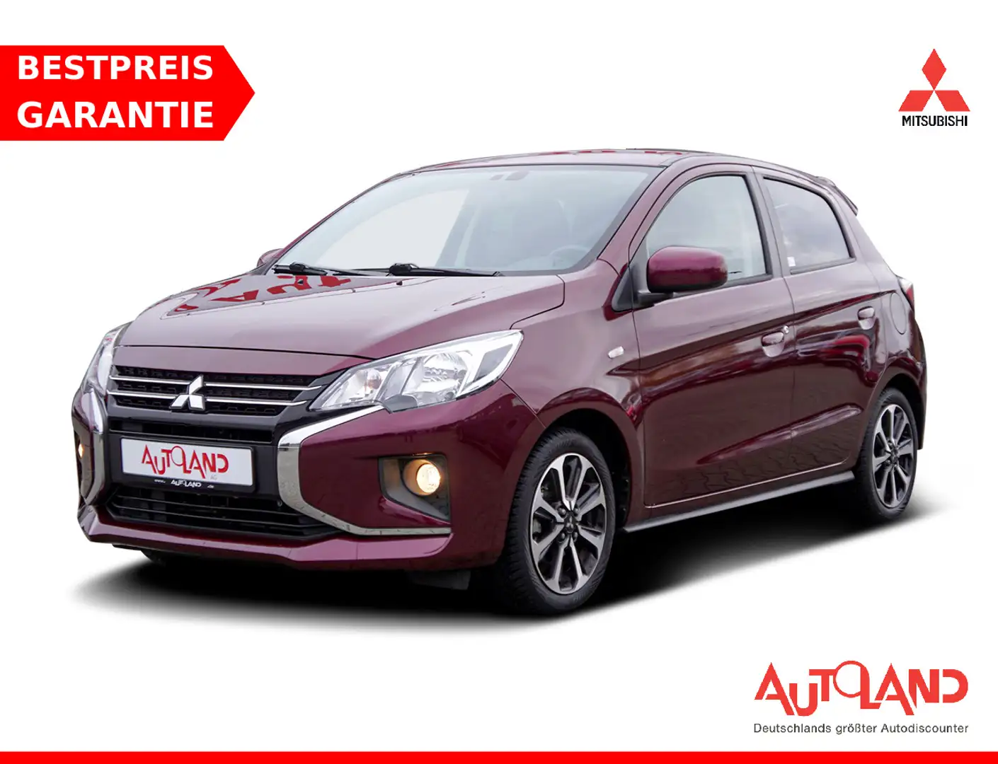 Mitsubishi Space Star 1.2 Top Klima Navi DAB USB Tempomat Rot - 1