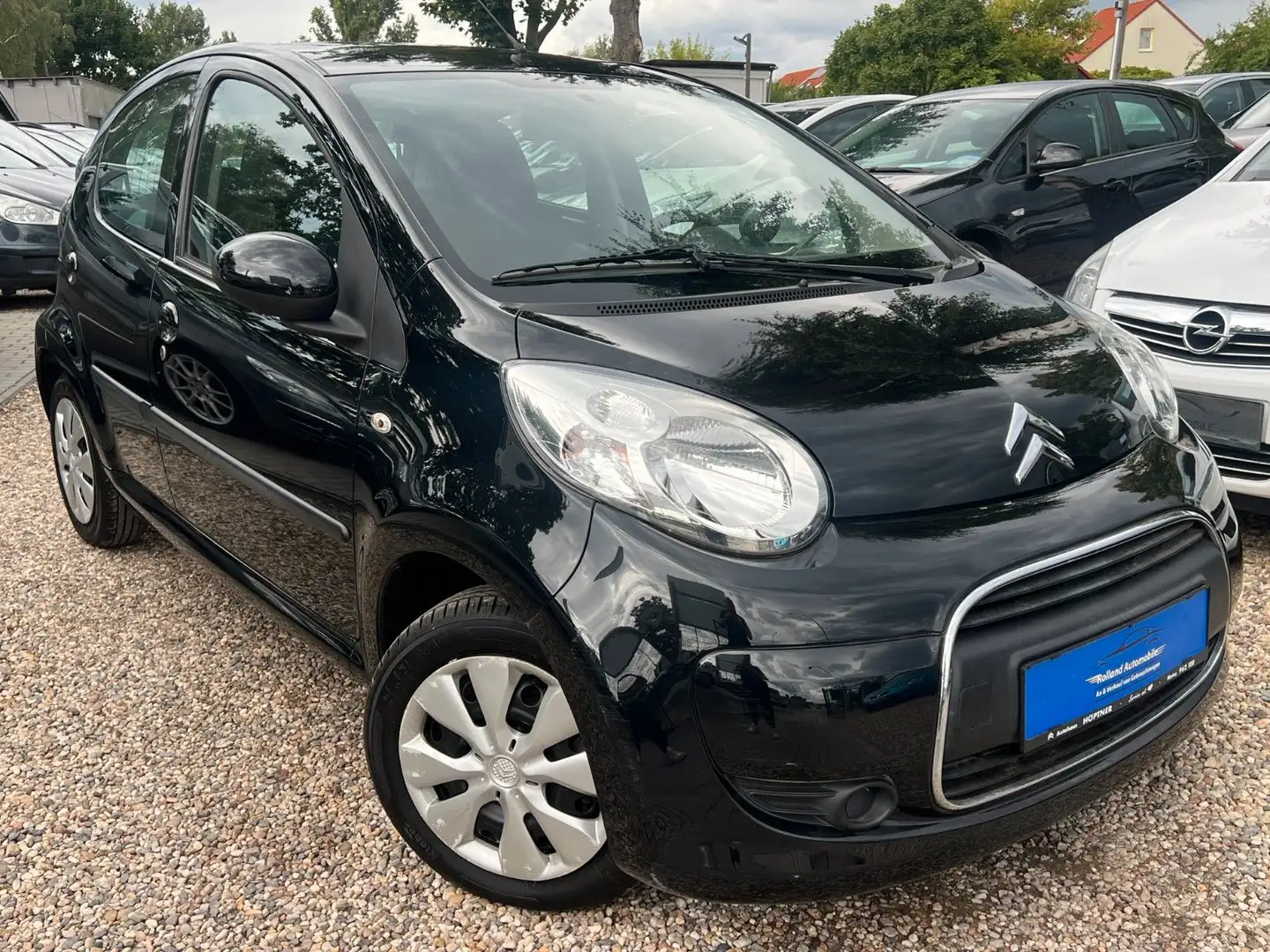 Citroen C1 Style*1.HD*Klima*67.TKM*E-Paket*TÜV NEU Schwarz - 1