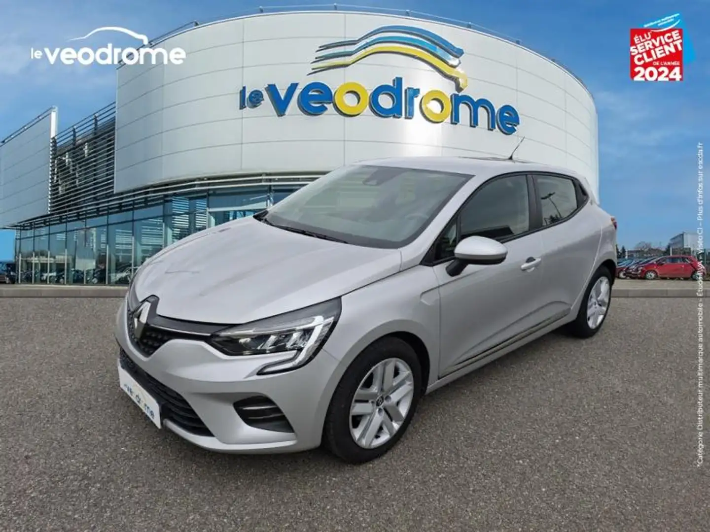 Renault Clio 1.0 TCe 90ch Business -21N GPS Radar AR Gris - 1