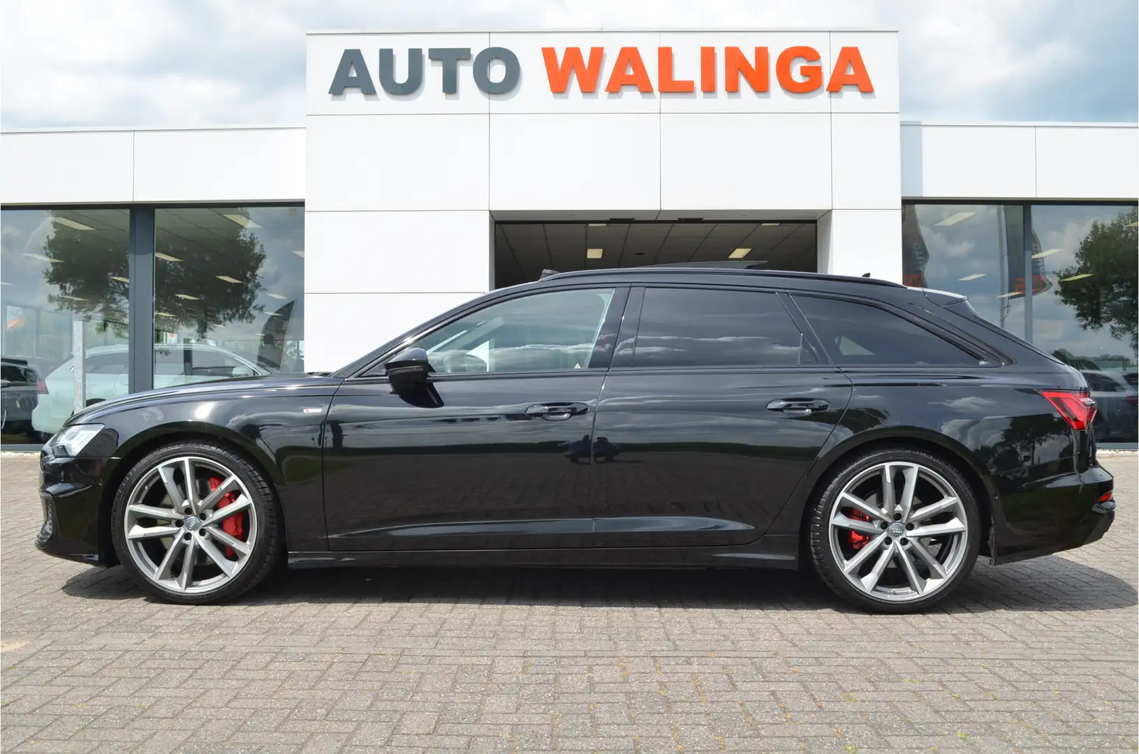 Audi A6 Avant 55 TFSI 6 Cil luchtvering quattro Sport 3x S Zwart - 2