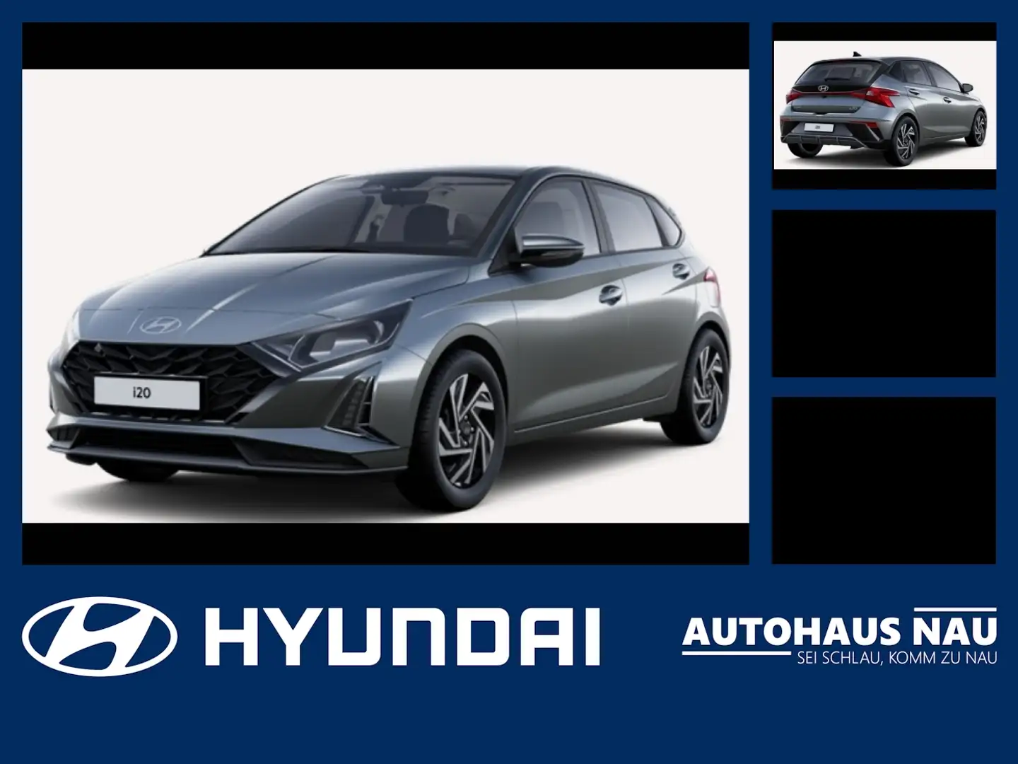Hyundai i20 1.0 T-GDI Trend Inkl. Rückfahrkamera, Navi Gris - 1