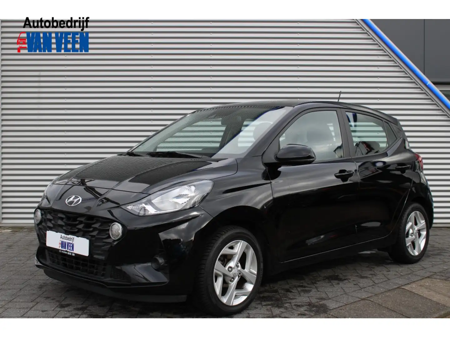 Hyundai i10 1.0 Comfort + Lichtmetaal / Stoel / Stuurverwarmin Zwart - 1
