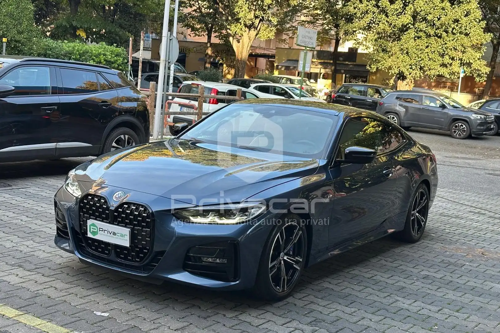 BMW 430 430d 48V xDrive Coupé Msport Bleu - 1