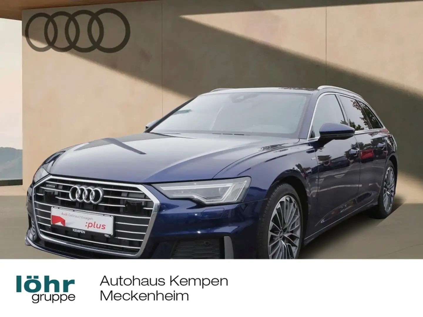 Audi A6 Avant 55 TSFI e quattro S-Line Sport Navi+VC AC... Blau - 1