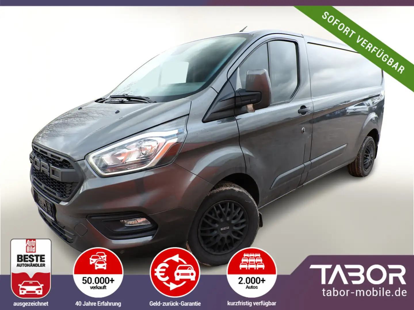 Ford Transit Custom Custom 2.0 TDCi 170 320 L2 Trend Nav PDC Grau - 1