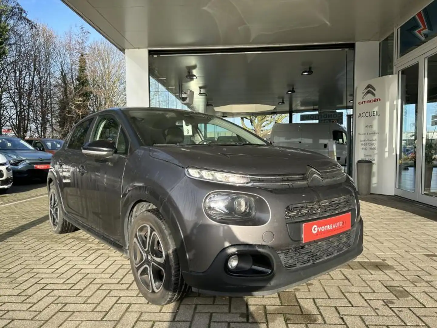 Citroen C3 Feel es 83 Grigio - 2