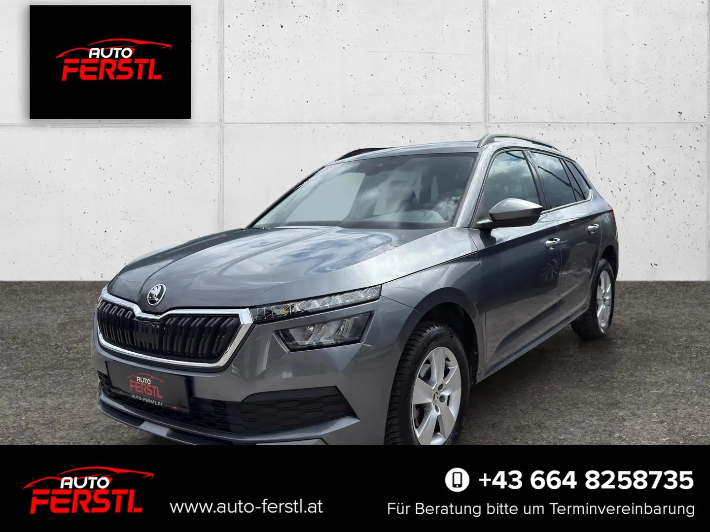 Skoda Kamiq Ambition 1.0 TSI OPF/Garantie/leasingfähig 81 k... Gris - 1