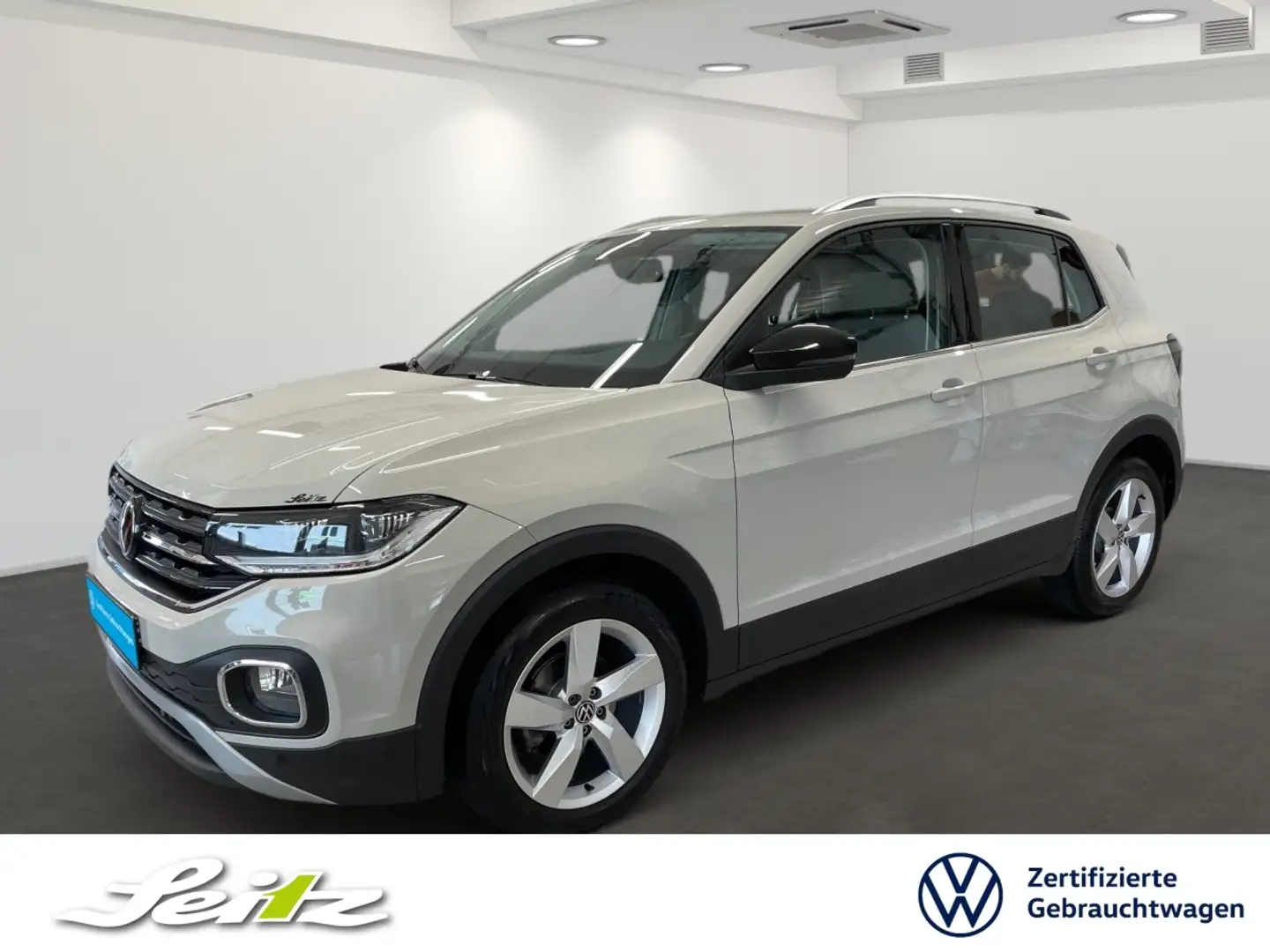Volkswagen T-Cross 1.0 TSI Style *LED*NAVI*PARKSENSOR*SITZH* Gris - 1