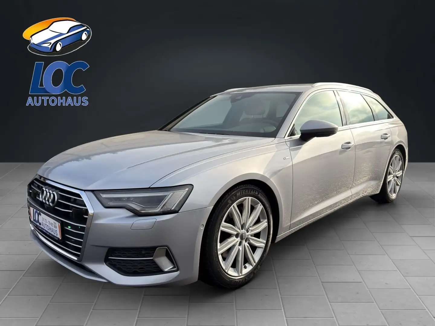 Audi A6 Avant 45 TDI quattro S-line Sport plus Argent - 1