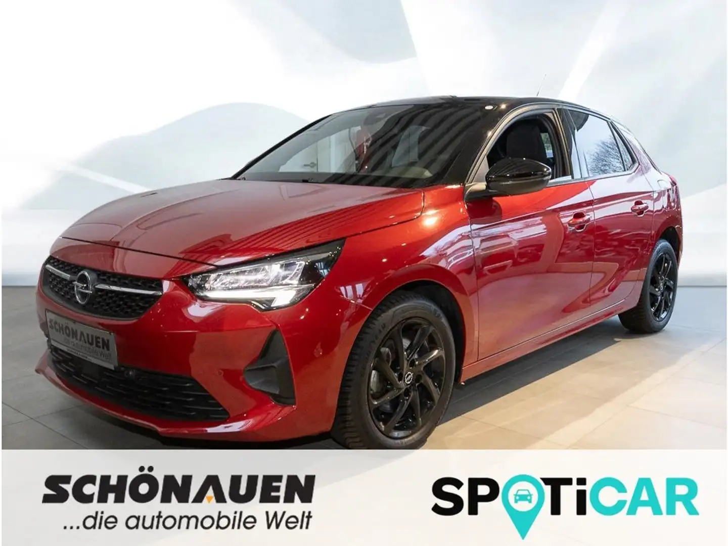 Opel Corsa F GS Line 1.2 Turbo +ALLW+PDC+LED+CARPLAY+ Rouge - 1