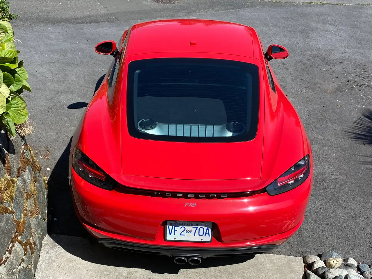 Porsche 718 Cayman fotografie Porsche 718 Cayman