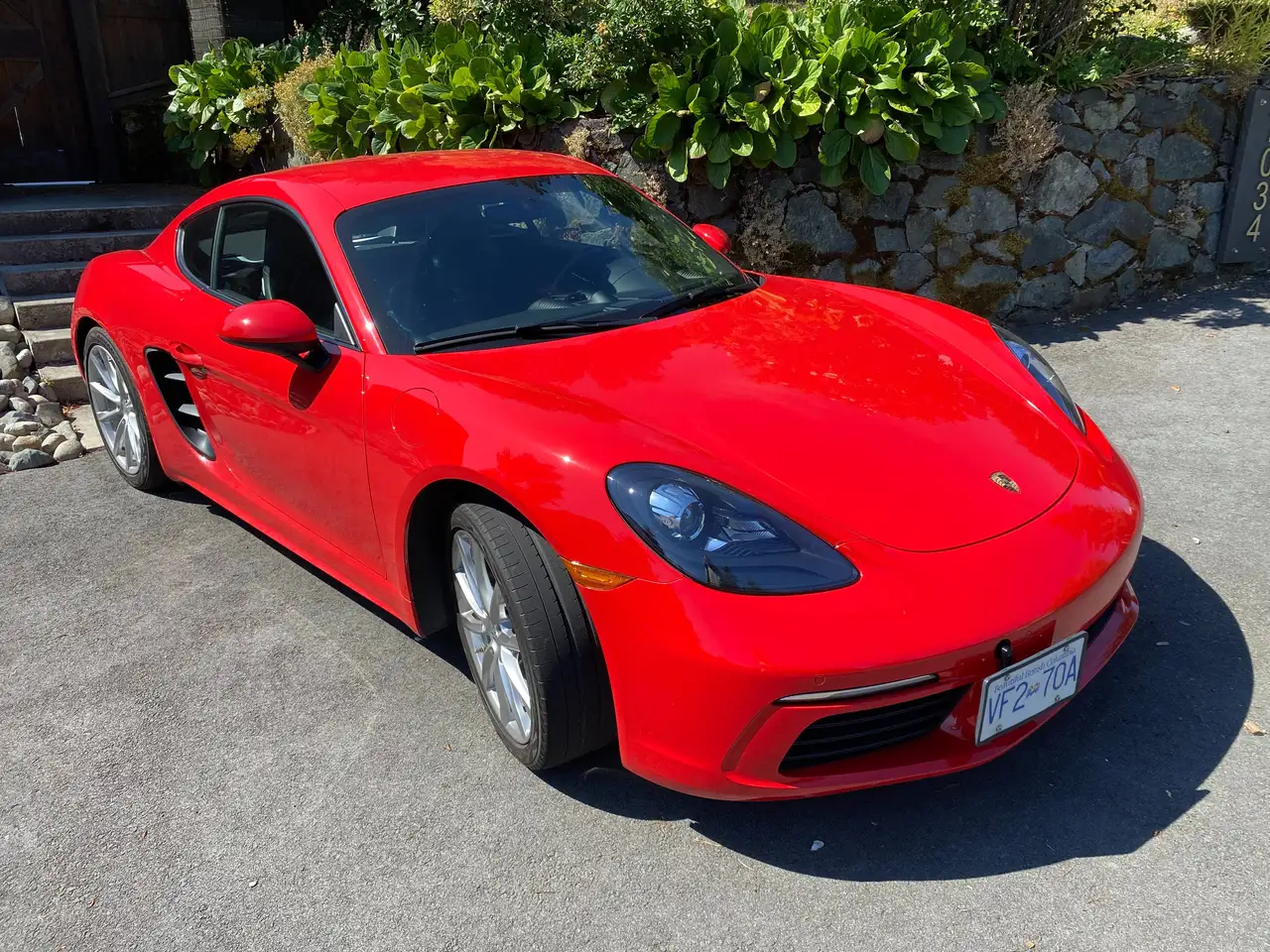 Porsche 718 Cayman fotografie Porsche 718 Cayman
