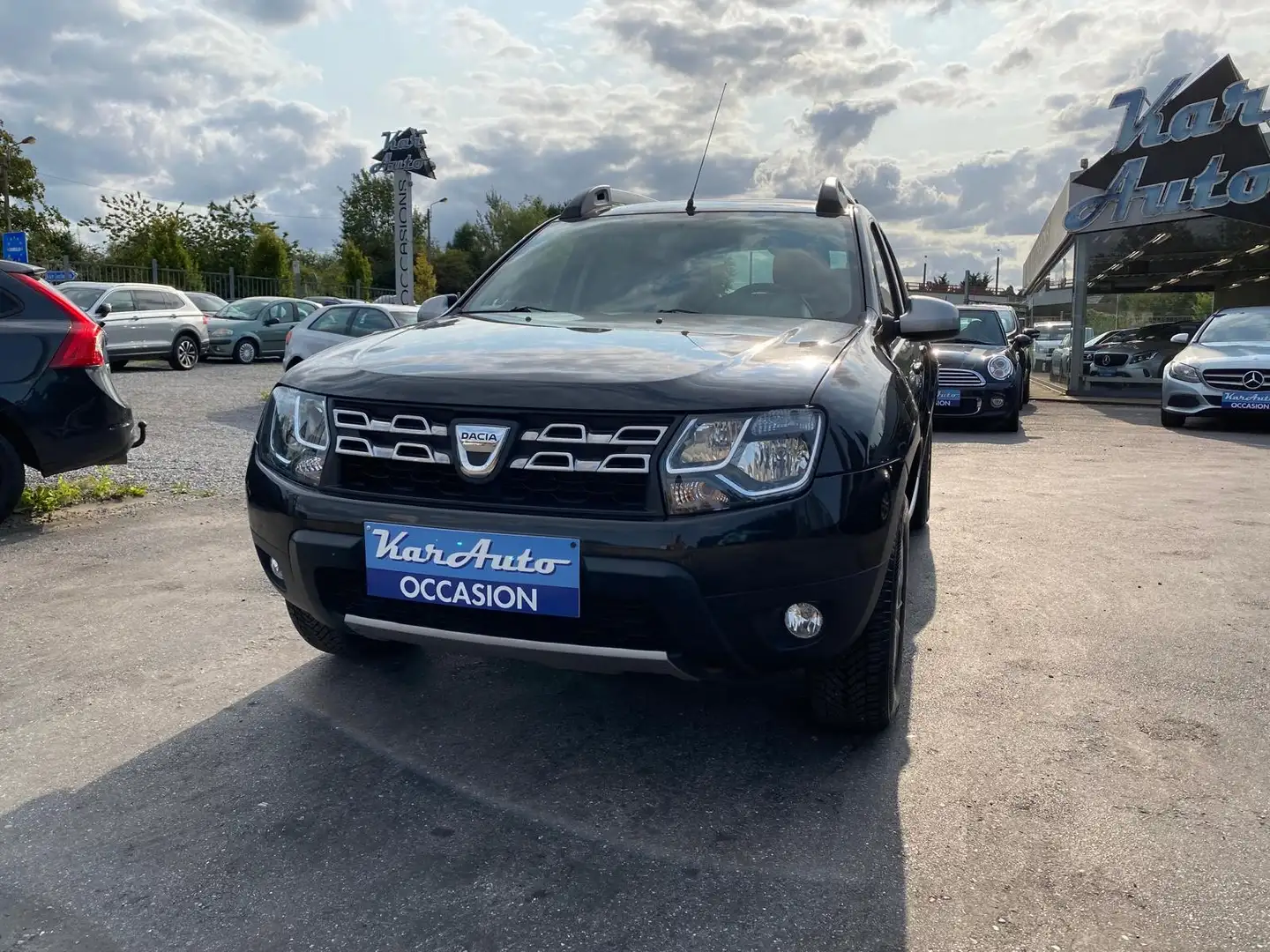 Dacia Duster Duster 1.2 TCe 4x2 Prestige*CUIR*AIRCO*GPS*JA 16 Чорний - 1