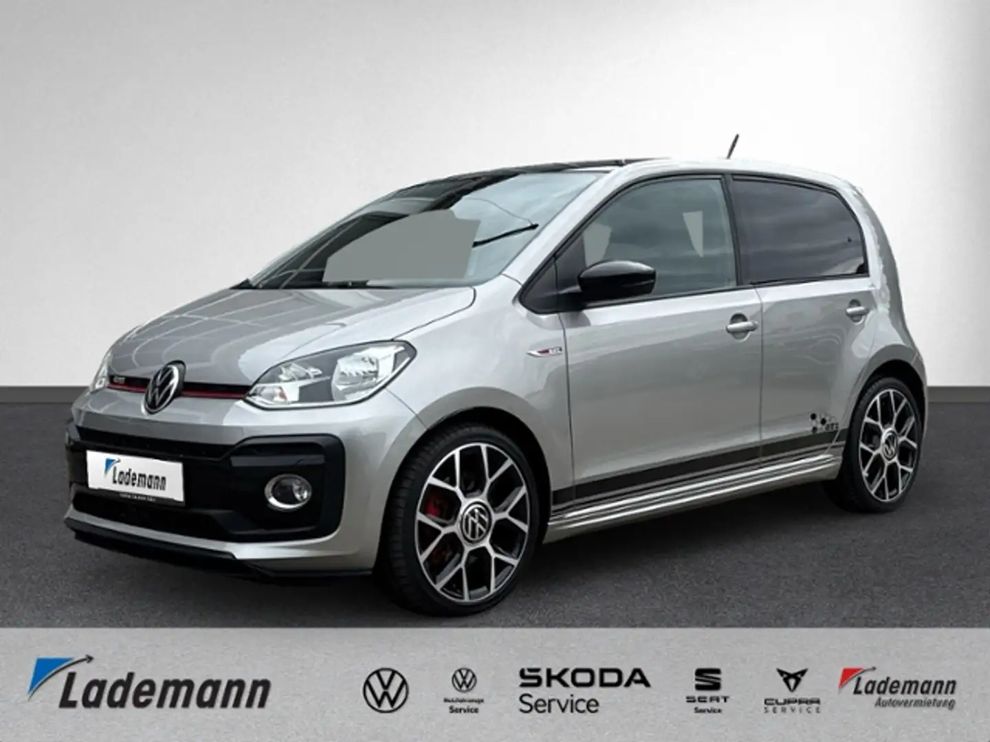 Volkswagen up! GTI 1.0 TSI KAMERA+CLIMATRONIC+SIHZ+PDC+LM-F Silber - 1